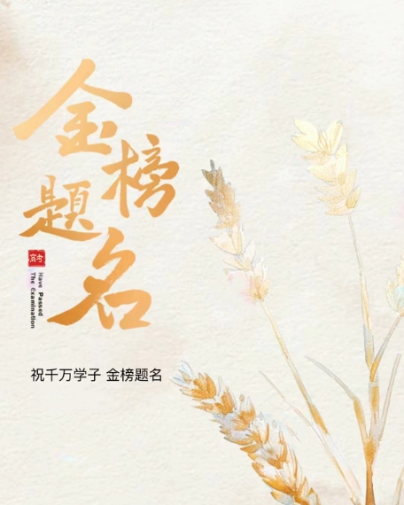 “粽”横考场，金榜题名